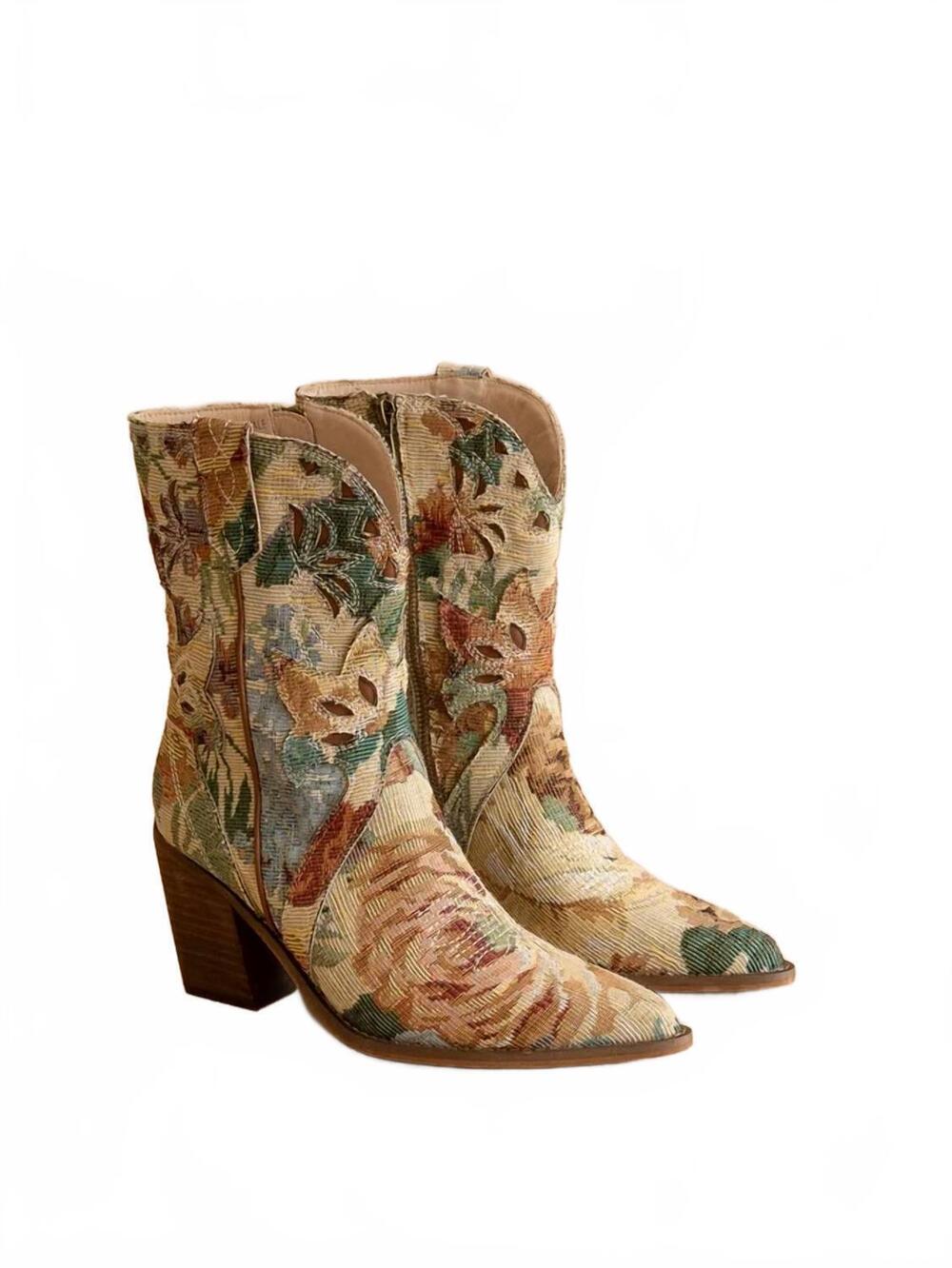 NEW OASIS SOCIETY women's sorrel ankle bootie in multicolor